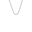 Emozioni Sterling Silver and Rose Gold Plated Accent Bead Chain