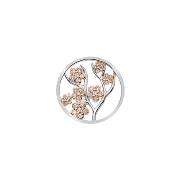 Emozioni Fiore Coin - Rose Gold Plate