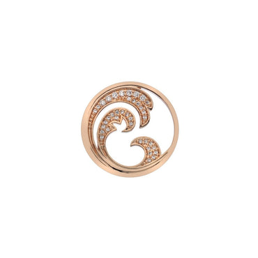 Emozioni Oceano Coin - Rose Gold Plate