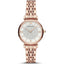 Emporio Armani Ladies Rose Gold Gianni T-Bar Watch