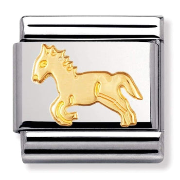 Nomination Gold Horse Composable Link