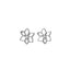 Hot Diamonds Amulets Flower Earrings