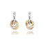 Hot Diamonds Calm Earrings - Rose and Yellow Gold Accents