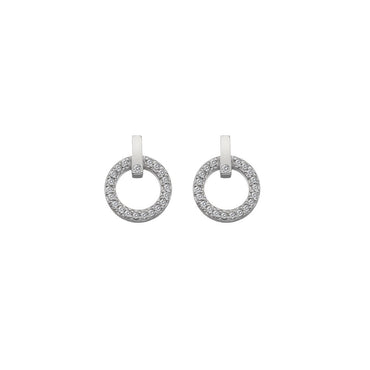 Hot Diamonds Constant Circle Earrings