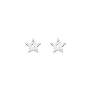 Hot Diamonds Amulet Star Earrings