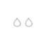 Hot Diamond Amulet Teardrop Earrings