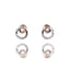 Hot Diamonds Eternal Earrings - Rose Gold Plate Accents