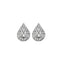 Hot Diamonds White Topaz Glimmer Earrings