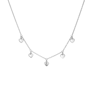 Hot Diamonds Heart Choker Necklace