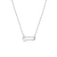 Hot Diamonds Paperclip Pearl Necklet