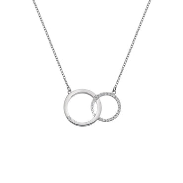 Hot Diamonds Striking Circle Necklace