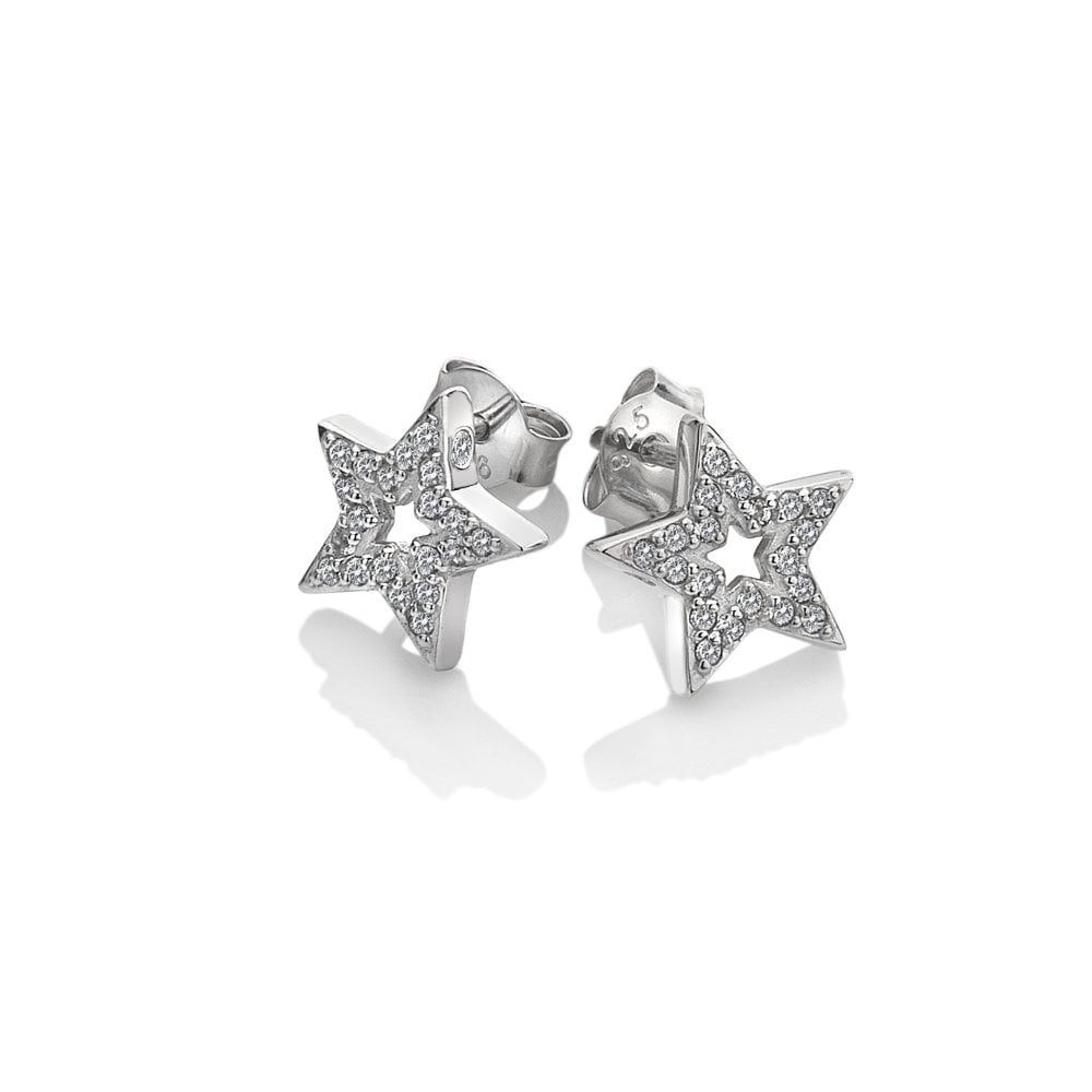 Hot Diamonds Striking Star Earrings