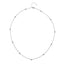 Hot Diamonds Tender White Topaz Intermittent Necklace - 60cm