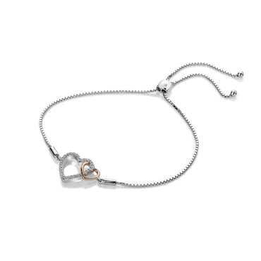 Hot Diamonds Two-Tone Togetherness Bracelet