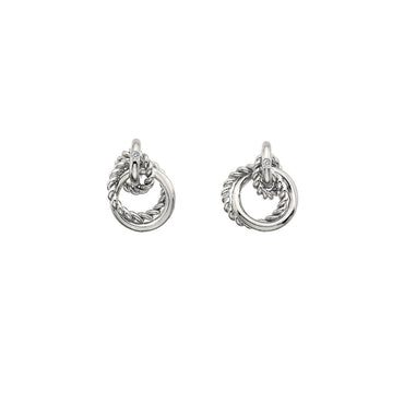 Hot Diamonds Silver Unity Circle Earrings