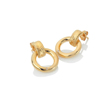 Hot Diamonds x Golden Edit Spirit Earrings