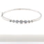 Silver & Cubic Zirconia Bangle