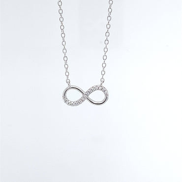 Silver Infinity Necklet