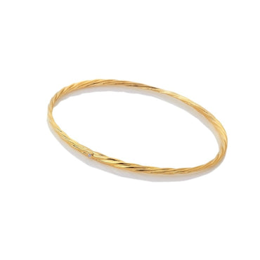 Hot Diamonds x Golden Edit Entwine Bangle