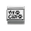 Nomination Silver My Cat Composable Link