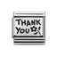 Nomination Silver Thank You Composable Link