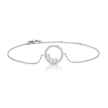 Silver & Co. Bubble Bracelet