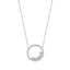 Silver & Co. Bubbles CZ Necklace