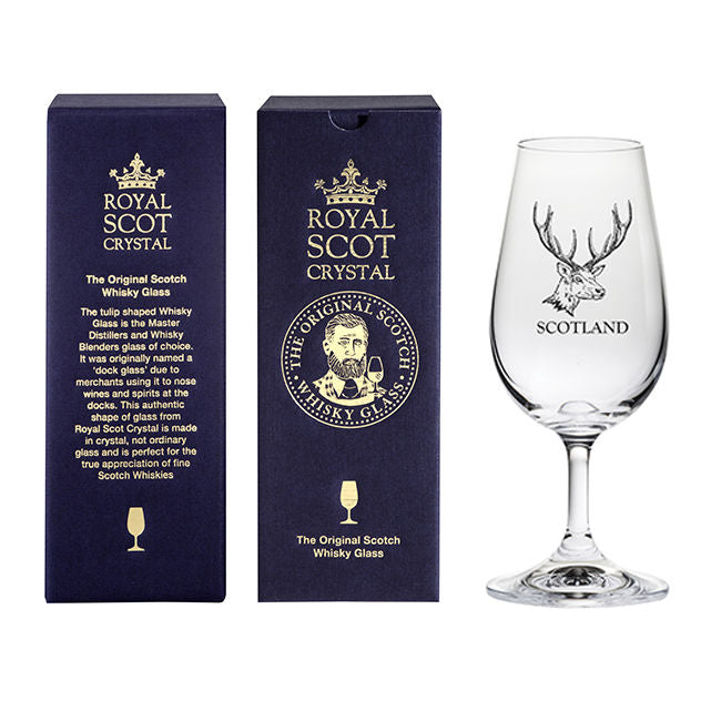 The Original Scotch Whisky Glass - Stag (Gift Boxed)