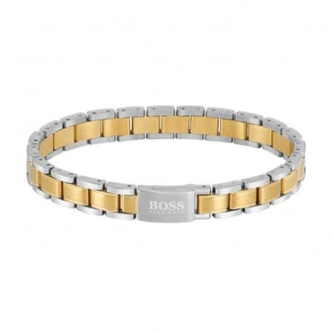 Boss Two Colour Gents Bracelet