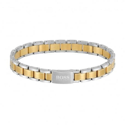 Boss Two Colour Gents Bracelet