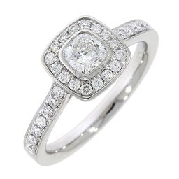 Platinum Diamond Cluster Ring